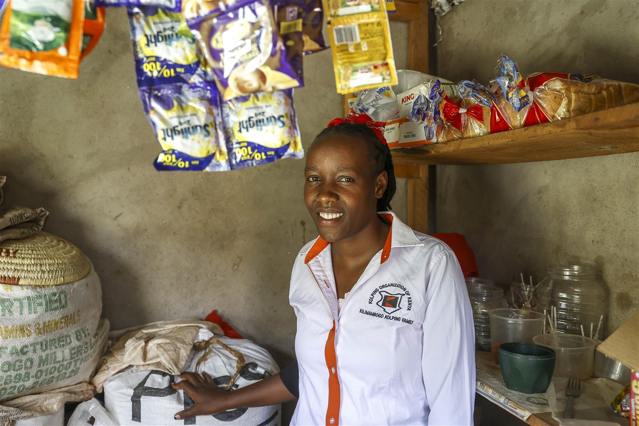 Kolping Woman Entrepreneur Microfinance Kiosk