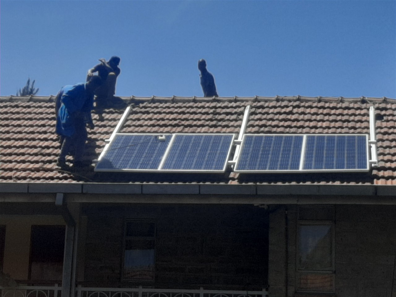 Solar Panel Installation Roof 4