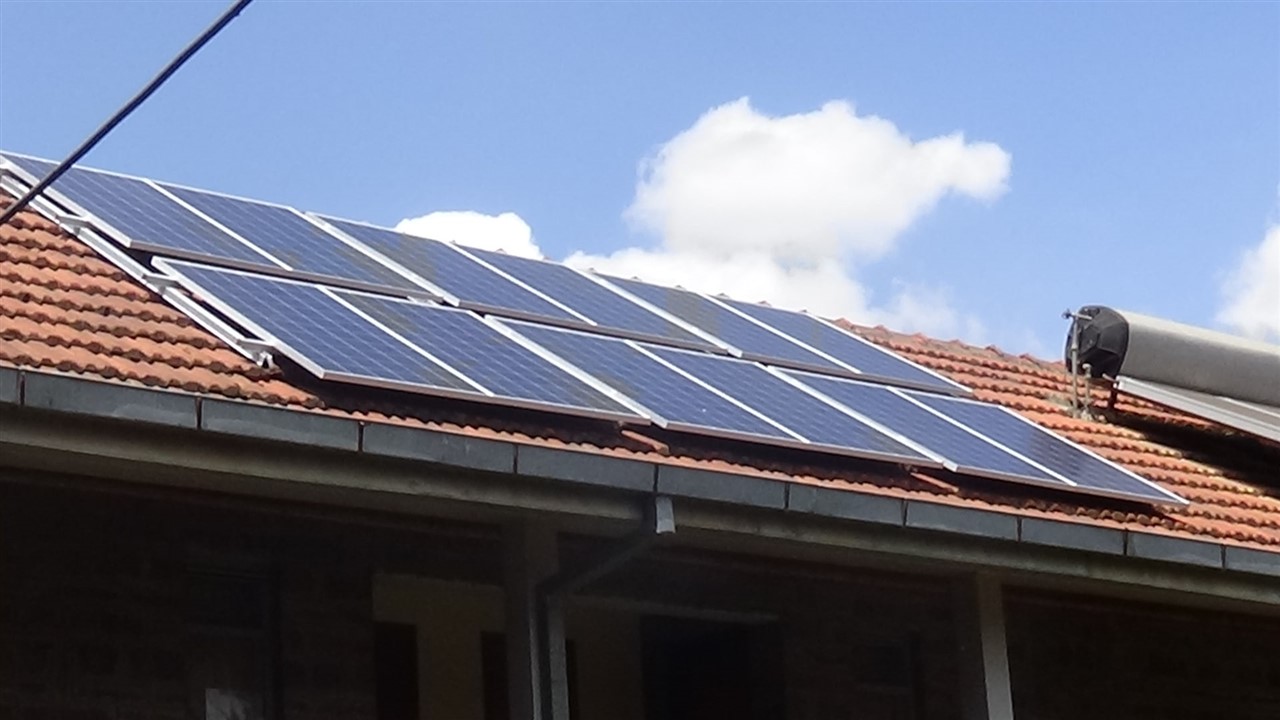 Solar Panels Roof Installation 1