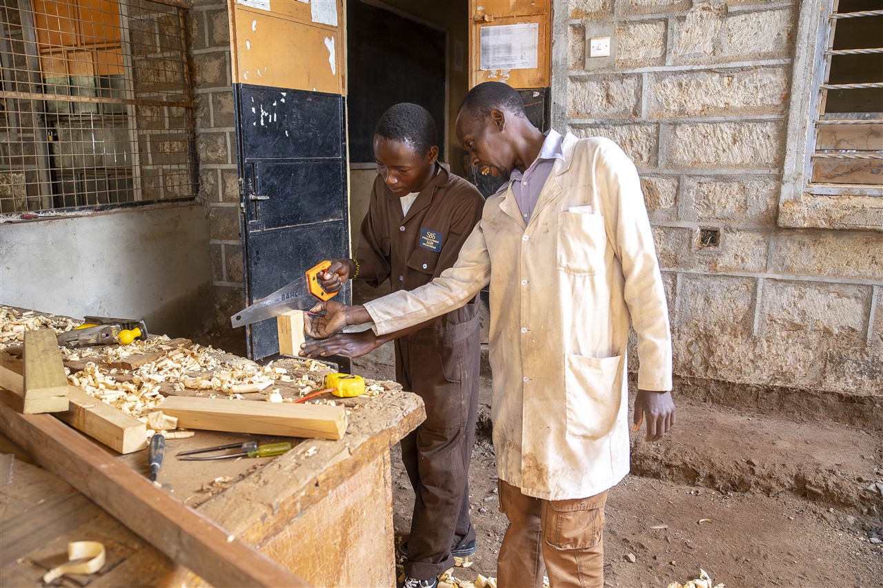 Vocational Carpentry Training Kenya 1