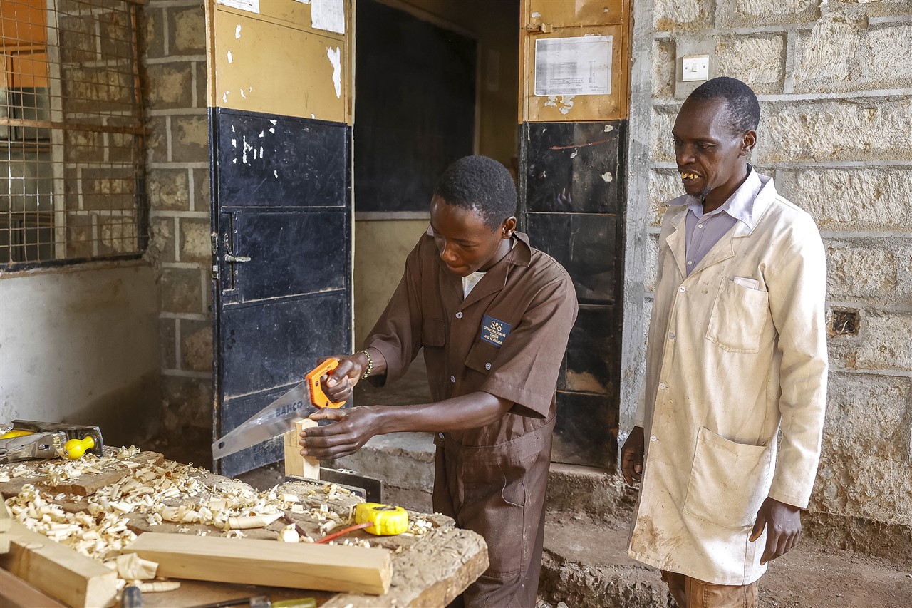 Vocational Carpentry Training Kenya 3