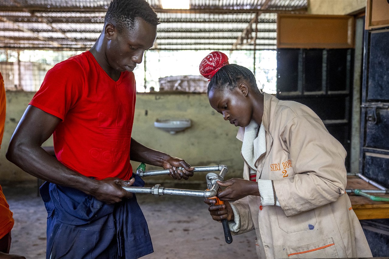 Vocational Skills Plumbing Training 2