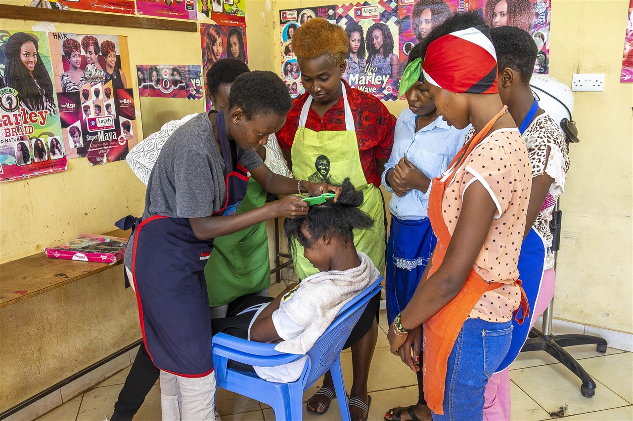 Youth Hairdressing Vocational Training